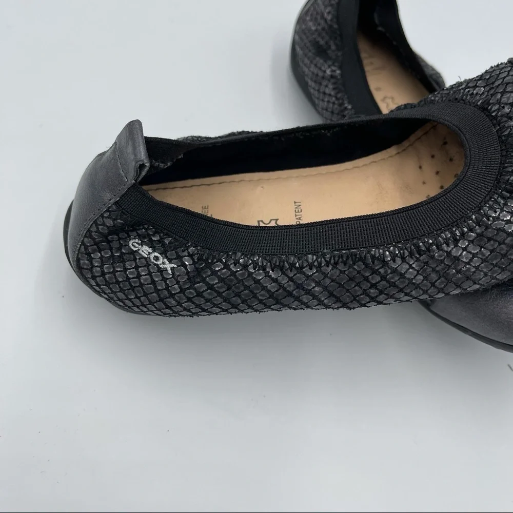 Geox Respira Priuma Italian Cap Toe Ballet